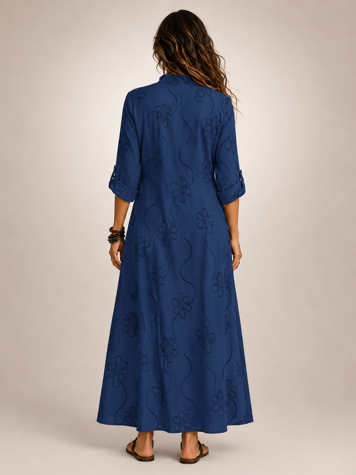 Merle | Floral Summer Dress with Tummy Control