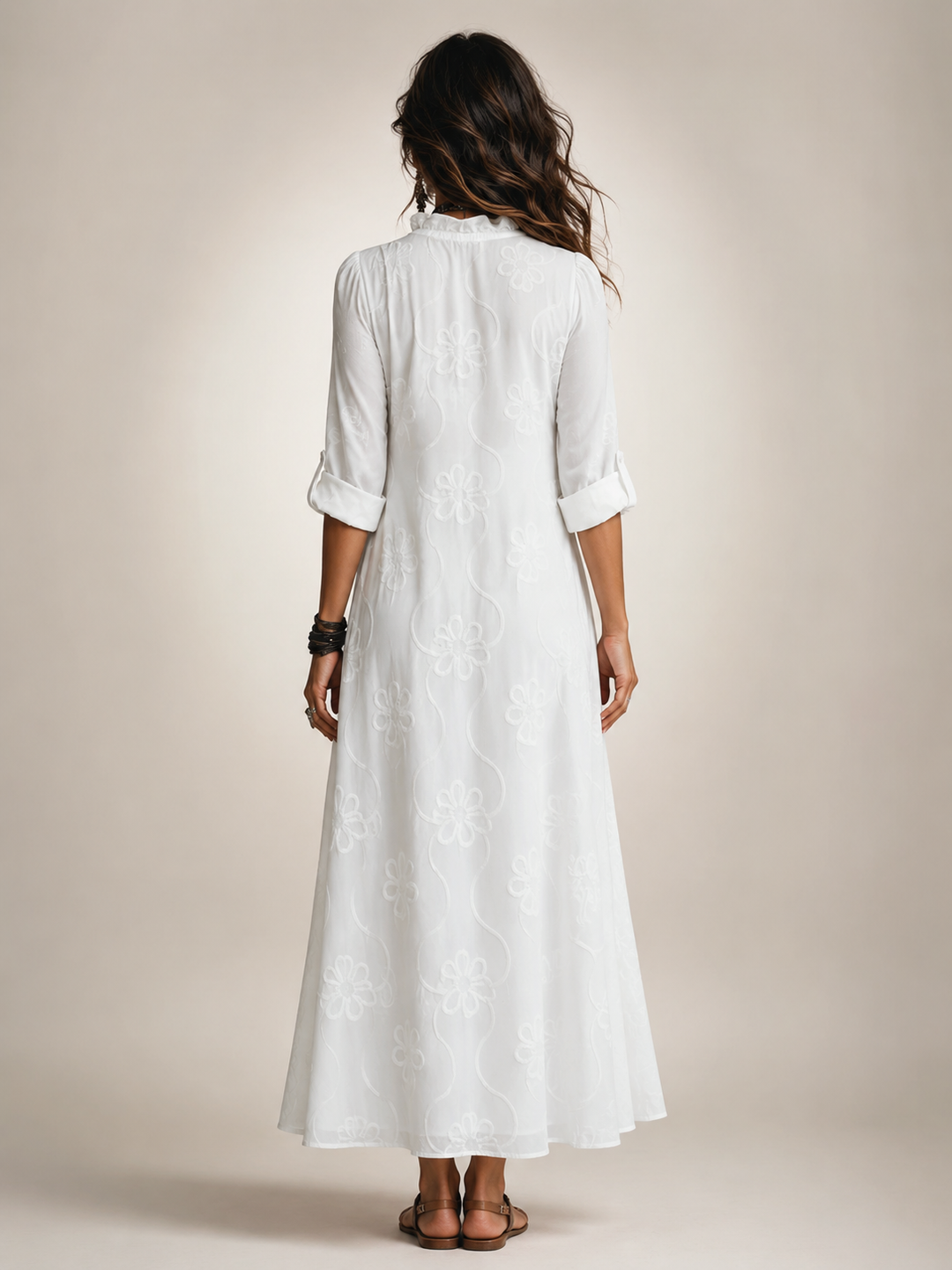 Merle | Floral Summer Dress with Tummy Control