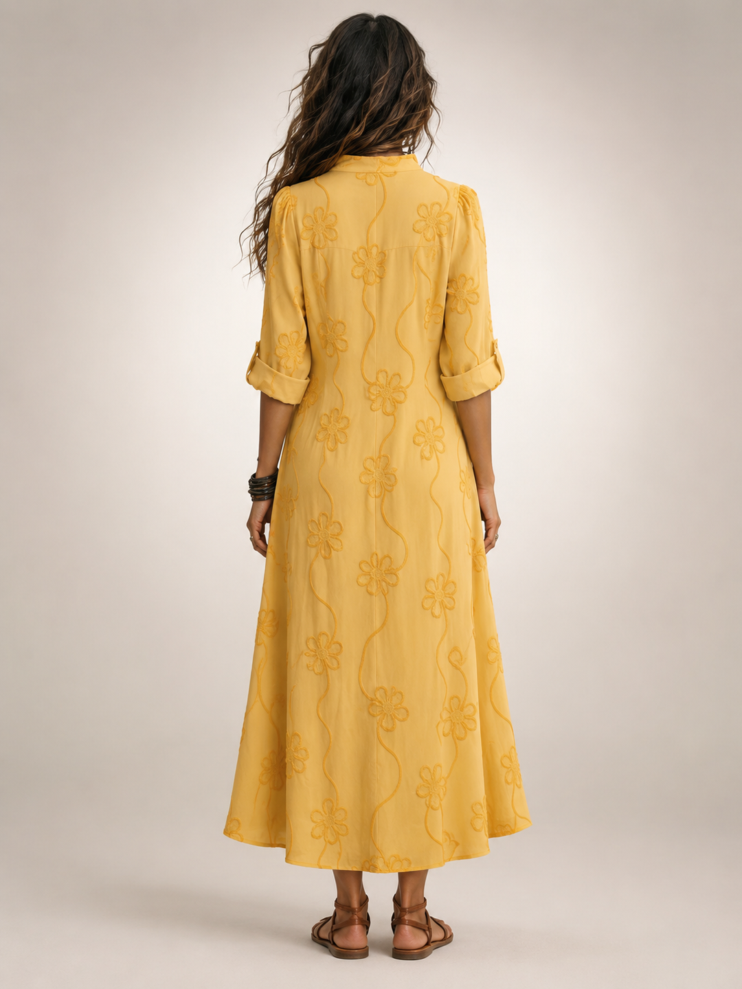 Merle | Floral Summer Dress with Tummy Control