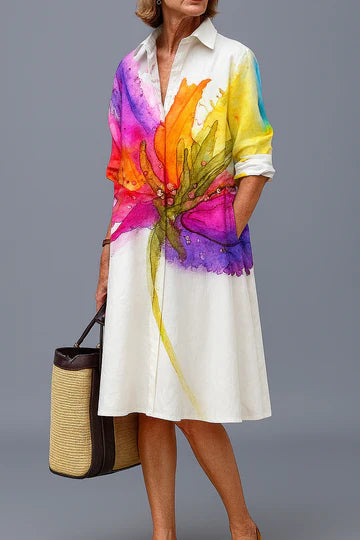 Naomi | Elegant Midi Dress