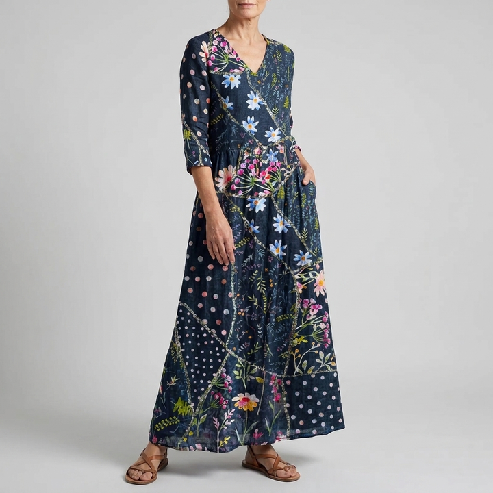 LINDA | FLORAL SUMMER DRESS