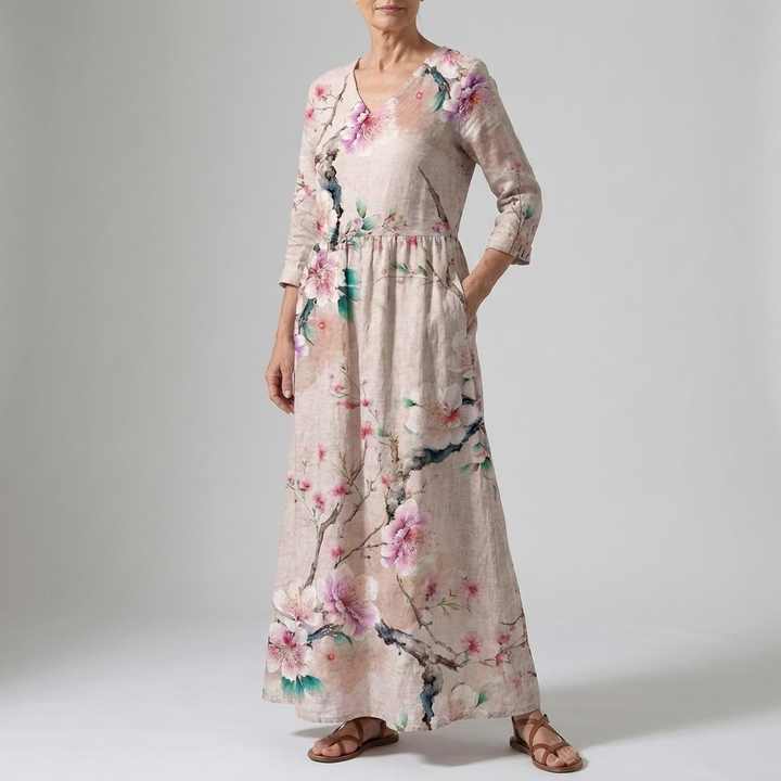 CAROLINE | FLORAL SUMMER DRESS