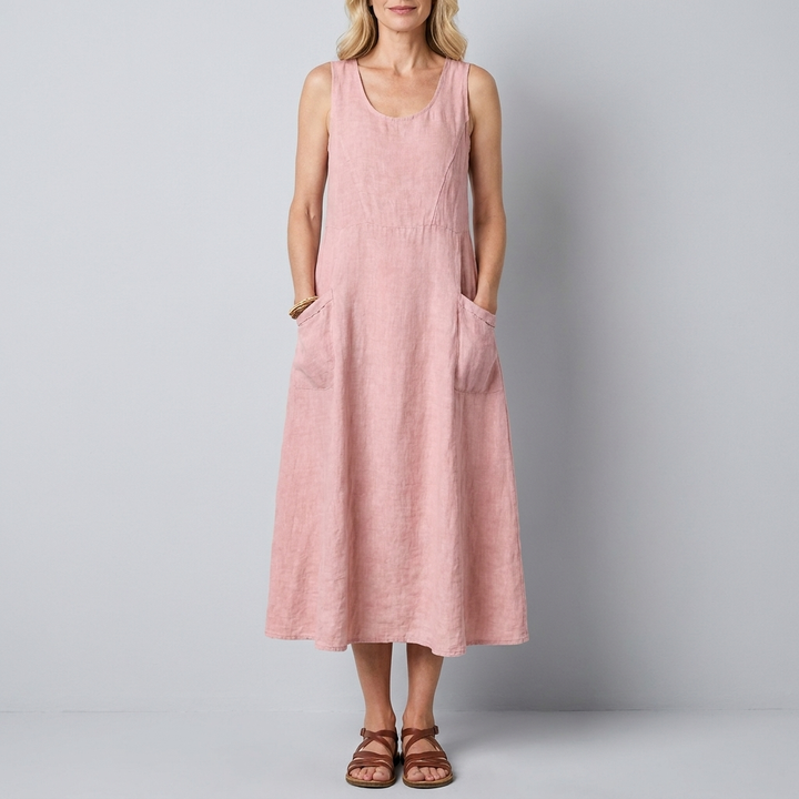 LUNA | COMFORTABLE A-LINE MIDI DRESS