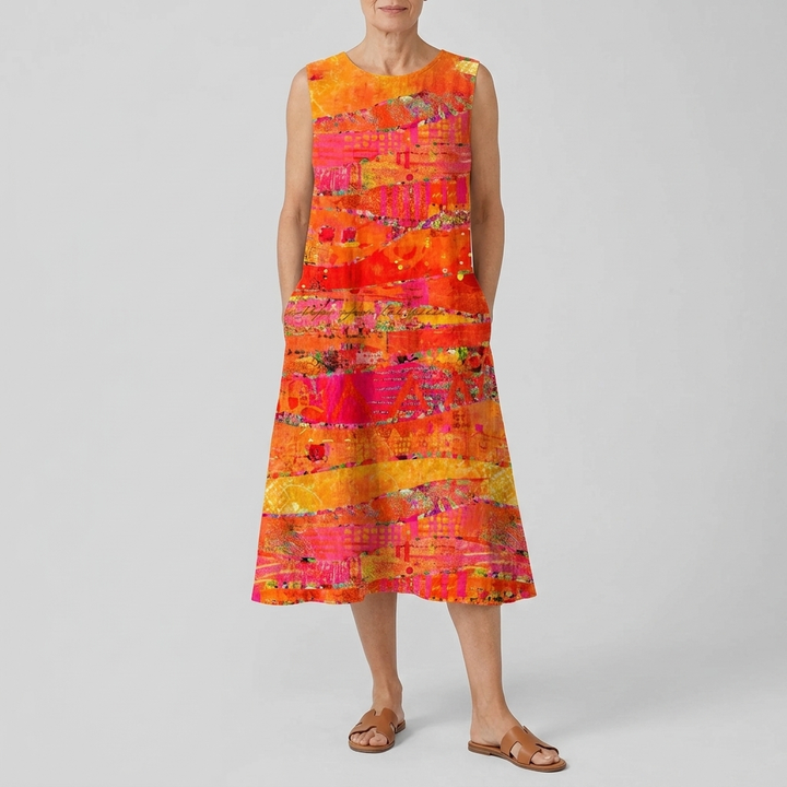 FAYE | SUNSET MIDI DRESS
