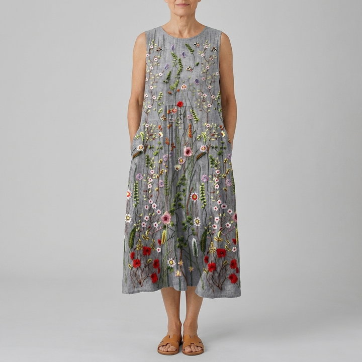 CARA | WILDFLOWER MIDI DRESS