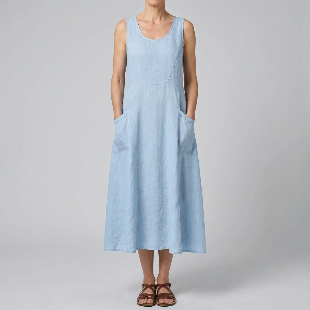 LUNA | COMFORTABLE A-LINE MIDI DRESS