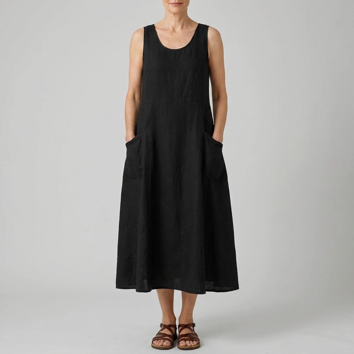 LUNA | COMFORTABLE A-LINE MIDI DRESS