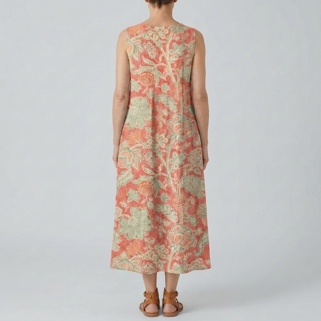 BETH | FLORAL MIDI DRESS