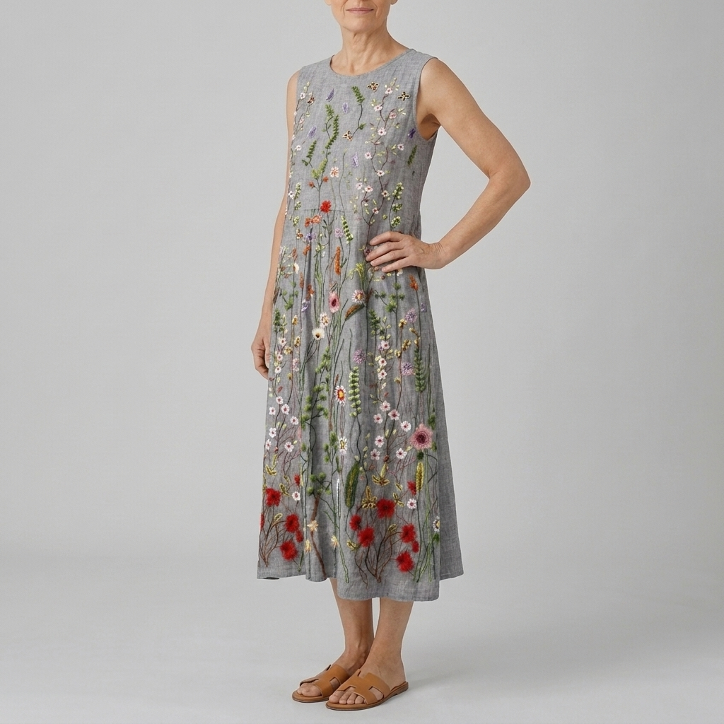 CARA | WILDFLOWER MIDI DRESS