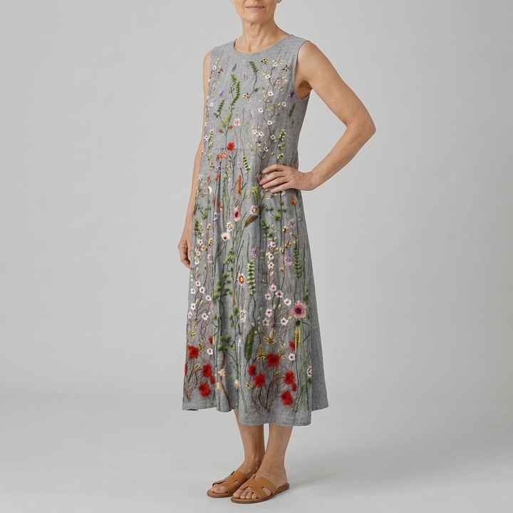 CARA | WILDFLOWER MIDI DRESS