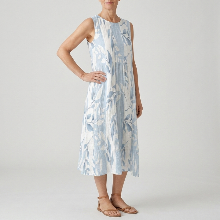 JOY | LEAFY MIDI DRESS