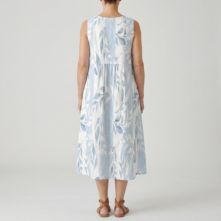 JOY | LEAFY MIDI DRESS