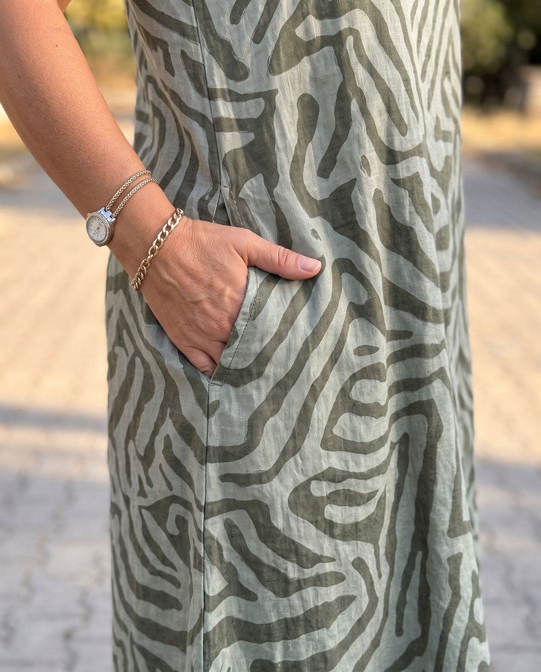 Maribel | Breezy Round-Neck Sundress