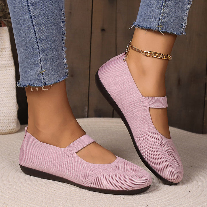 Lola - Breathable Knit Ballet Flats