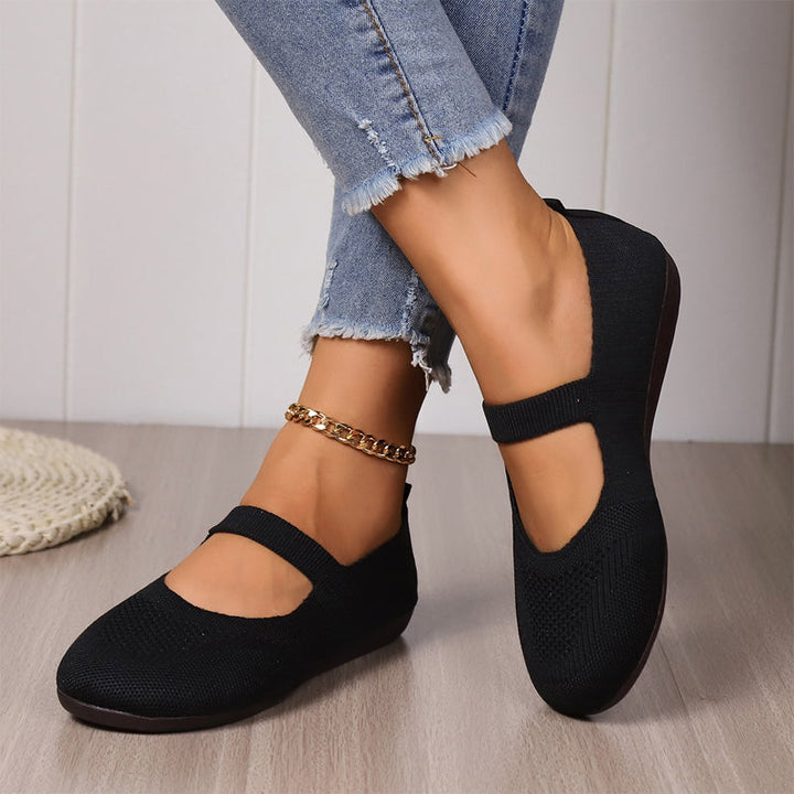 Lola - Breathable Knit Ballet Flats