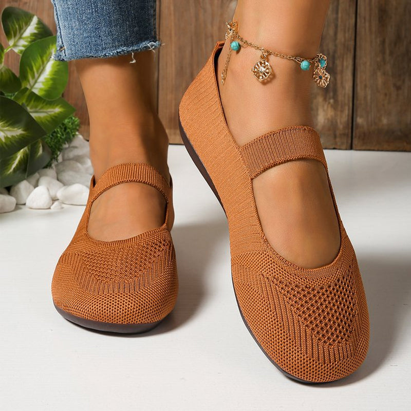 Lola - Breathable Knit Ballet Flats