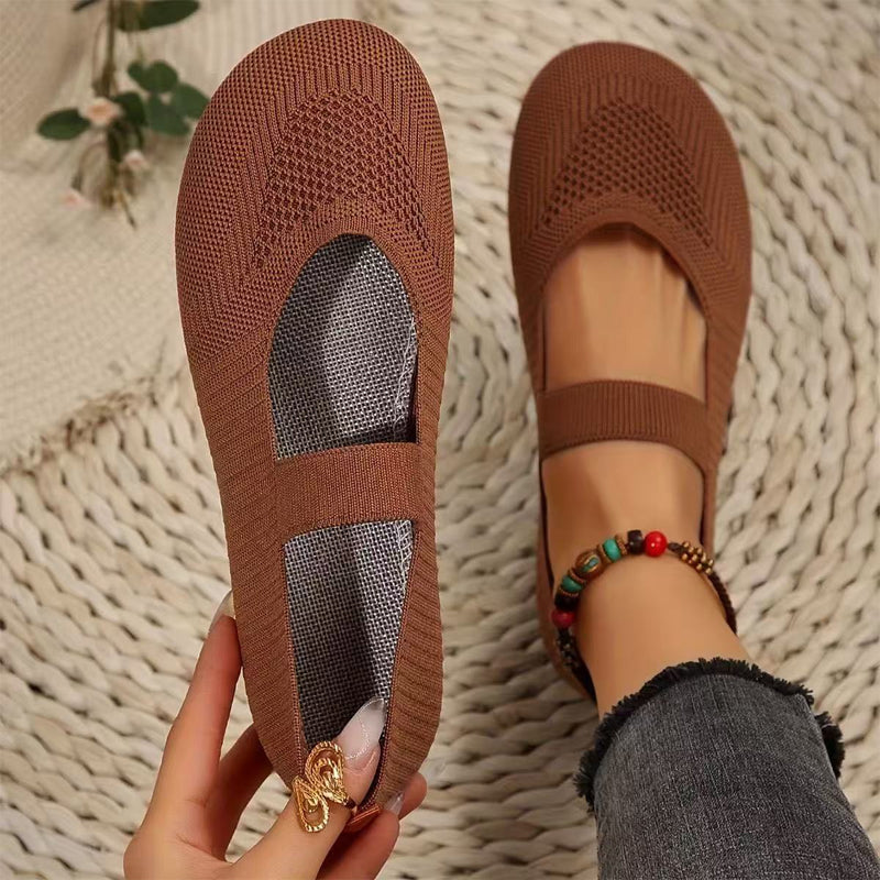 Lola - Breathable Knit Ballet Flats